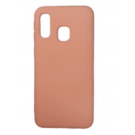 Husa silicon soft-touch compatibila cu Samsung Galaxy A40 Rose