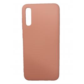 Husa silicon soft-touch compatibila cu Samsung Galaxy A70 Rose
