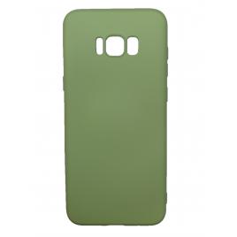 Husa silicon soft-touch compatibila cu Samsung Galaxy S8 Plus Verde