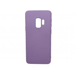 Husa silicon soft-touch compatibila cu Samsung Galaxy S9 Mov lila