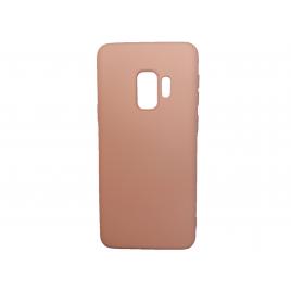Husa silicon soft-touch compatibila cu Samsung Galaxy S9 Rose