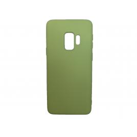 Husa silicon soft-touch compatibila cu Samsung Galaxy S9 Verde