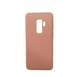 Husa silicon soft-touch compatibila cu Samsung Galaxy S9 Plus  Rose
