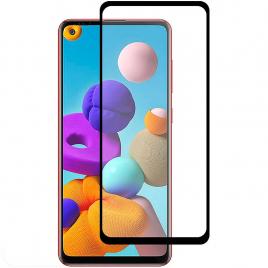 Folie de protectie tempered glass Samsung Galaxy A21S Neagra