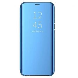 Husa Flip Cover Clear View Huawei P30 Pro Albastru