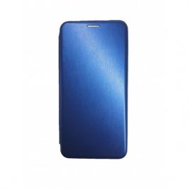 Husa Flip Cover Magnetic compatibila cu Huawei P40 Lite Blue