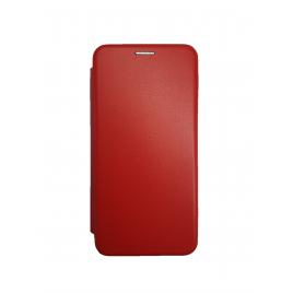 Husa Flip Cover Magnetic compatibila cu Huawei P40 Lite Rosu