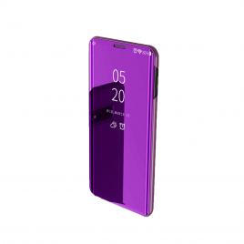 Husa Luxury Samsung Galaxy S10 Plus Clear View Standing Cover Purple