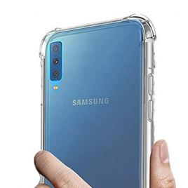 Husa Protectie Silicon Antisoc Tpu Transparent Samsung Galaxy A7 2018