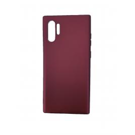 Husa compatibila cu Samsung Galaxy Note 10 Plus- Silicon Slim Visiniu