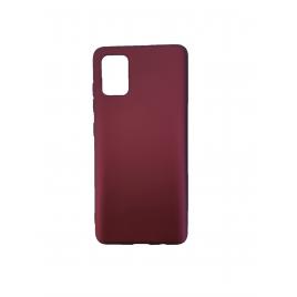 Husa compatibila cu Samsung Galaxy S20- Silicon Slim Visiniu
