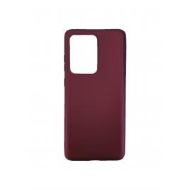 Husa compatibila cu Samsung Galaxy S20 Ultra- Silicon Slim Visiniu