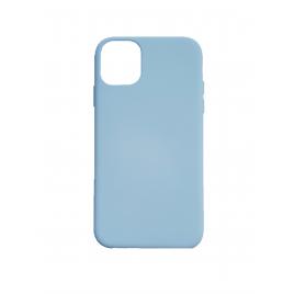 Husa silicon soft-touch compatibila cu Apple IPhone 11 Pro Max Milky Blue
