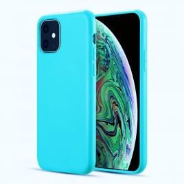 Husa silicon soft-touch compatibila cu Apple IPhone 11 Pro Max Turquoise Mint