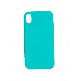 Husa silicon soft-touch compatibila cu Apple IPhone XR Turquoise Mint