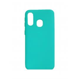 Husa silicon soft-touch compatibila cu Samsung Galaxy A20e Turquoise Mint
