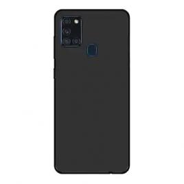 Husa silicon soft-touch compatibila cu Samsung Galaxy A21s Negru