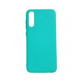 Husa silicon soft-touch compatibila cu Samsung Galaxy A50s Turquoise Mint