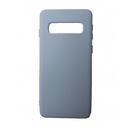 Husa silicon soft-touch compatibila cu Samsung Galaxy S10 Plus Gri