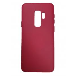 Husa silicon soft-touch compatibila cu Samsung Galaxy S9 Plus  Mov Visiniu