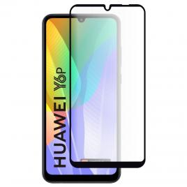 Folie Sticla Full Cover Premium pentru Huawei Y6P 5D Full Glue Negru