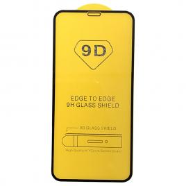 Folie sticla 9D compatibil cu IPhone 11 Pro - Contur negru