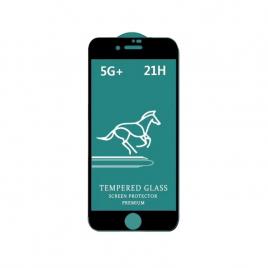 Folie sticla 9D compatibil cu IPhone 7 / 8 - Contur negru