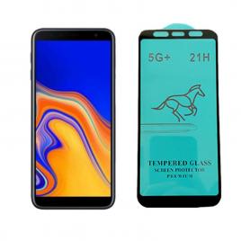 Folie sticla 9D compatibil cu Samsung Galaxy J6 plus - contur negru