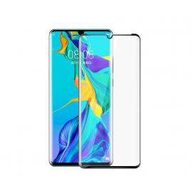 Folie sticla full size compatibila cu Huawei P30 Pro- Margine Neagra