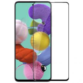 Folie sticla securizata Full Cover Full Glue pentru Samsung Galaxy A51 Negru