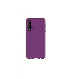 Husa Compatibila Cu Huawei Nova 5T Silicon Slim Visiniu