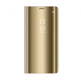 Husa Flip Carte CLEAR VIEW Huawei P40 Lite E Gold