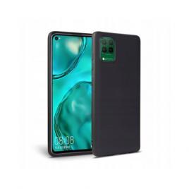 Husa silicon compatibila cu Samsung Galaxy A12 - Silicon Slim Negru
