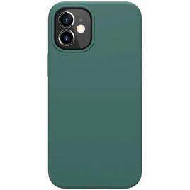 Husa silicon soft-touch compatibila cu Apple IPhone 11 pro Dark Green