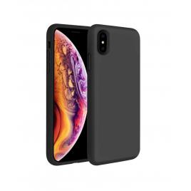 Husa silicon soft-touch compatibila cu Apple IPhone Xs Max Negru