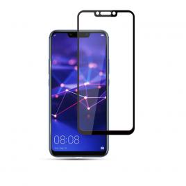 Folie sticla 5D full cover full glue HUAWEI MATE 20 LITE (2018)  BLACK  adeziv pe toata suprafata