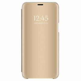 Husa Clear View Mirror Samsung Galaxy J5 (2017) Gold