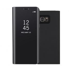 Husa Samsung Galaxy S7 Flippy Flip Cover Oglinda Negru