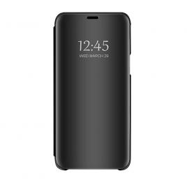 Husa Samsung Galaxy J4 + (Plus) 2018 Clear View Standing Cover (Oglinda) Black