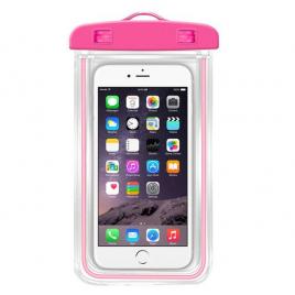 Husa subacvatica Waterproof impermeabila pentru telefon (Universal)-Roz