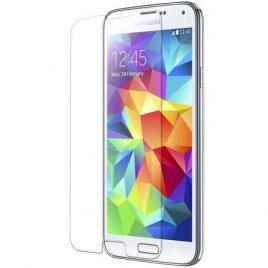 Pachet Husa din silicon transparent (Gel TPU)+ Folie sticla securizata SAMSUNG GALAXY S5