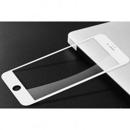 Folie Sticla Apple iPhone 8 Plus Flippy 4D/5D Alb