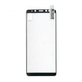 Folie de protectie EuroCELL din plastic pentru Samsung Galaxy A8 2018 contur negru