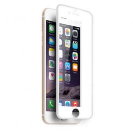Folie din sticla 3D full size EuroCELL pentru iPhone 6/6S Plus Alb