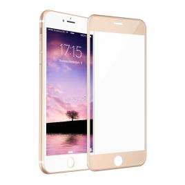 Folie din sticla 3D full size EuroCELL pentru iPhone 7 plus/8 Plus  auriu