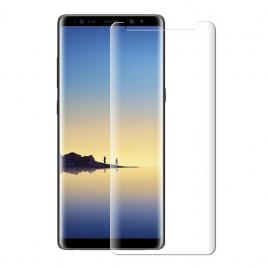 Folie protectie sticla securizata 3D curbata pentru Samsung Galaxy Note 8(pentru husa) transparent