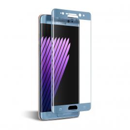 Folie protectie sticla securizata curbata Samsung Galaxy Note 7 blue coral