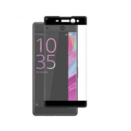 Folie protectie sticla securizata curbata pentru SONY XPERIA XA Ultra negru