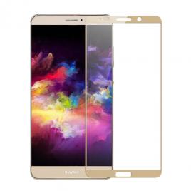 Folie protectie sticla securizata full size pentru Huawei Mate 10 Pro auriu