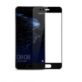 Folie protectie sticla securizata full size pentru Huawei P10 negru